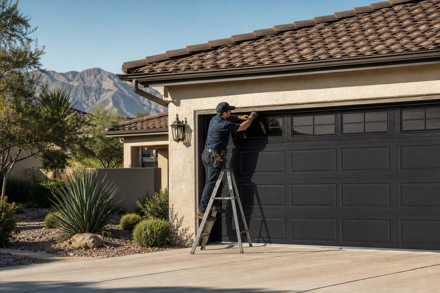 DIY vs. Professional Garage Door: What Las Vegas Homeowners Should Know